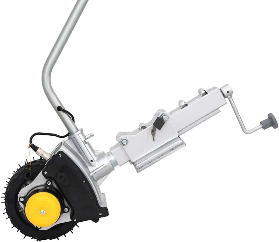 Priekabos domkratas, 12 V, 550 W, aliuminis