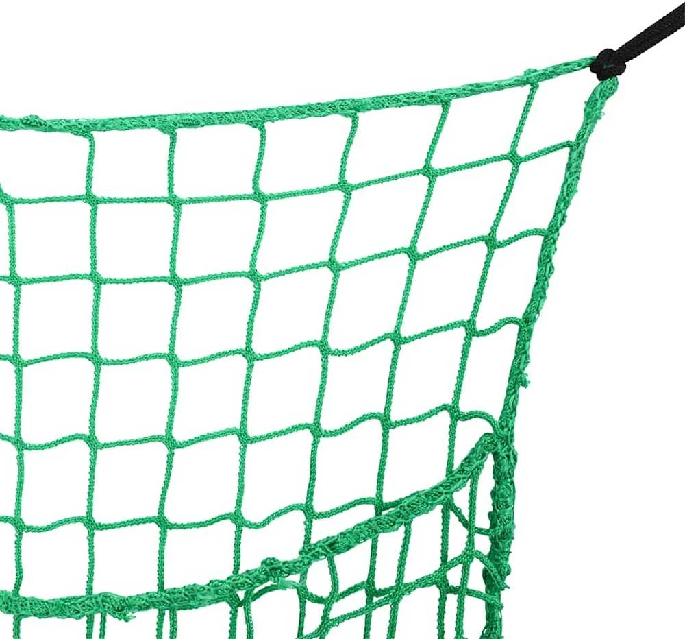 Priekabos tinklas su elastine virve, žalias, 90x60cm, PP