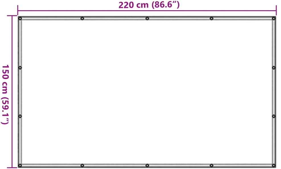 Priekabos Tinklas, Žalias, 1,5x2,2 m, HDPE