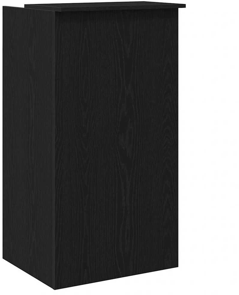 Priėmimo stalas Juoda 55x50x103,5 cm apdirbta mediena