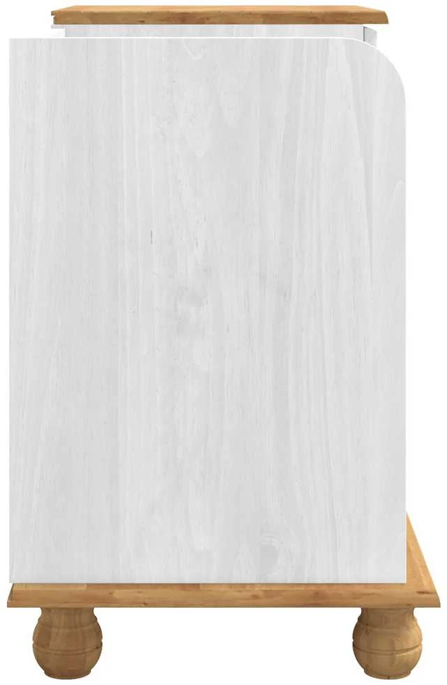 Laikymo suolas su stalčių ASKIM Balta 100 x 39 x 62 cm