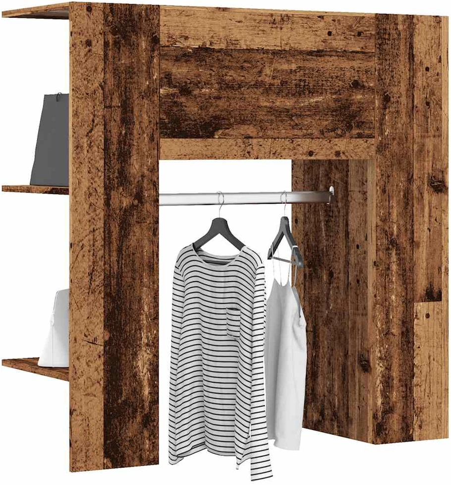 Prieškambario spintelė Old Wood 97,5x37x99cm Inžinerinė mediena