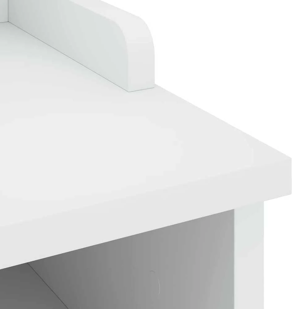 Prieškambario suoliukas SANDNES baltas 87x40x50 pušies masyvo