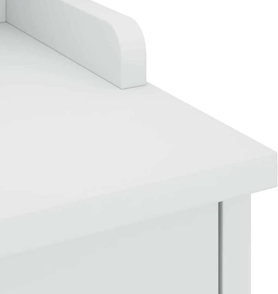 Prieškambario suoliukas SANDNES baltas 87x40x50 pušies masyvo