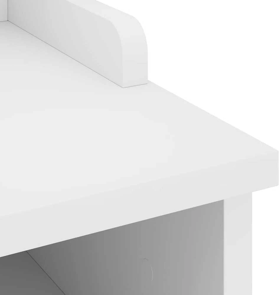 Prieškambario suoliukas SANDNES baltas 87x40x50 pušies masyvo
