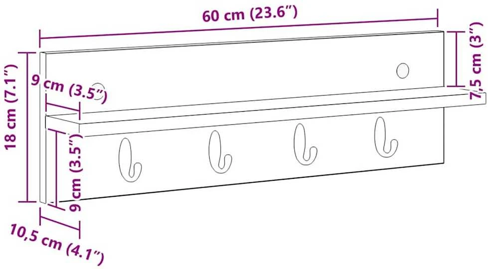 Prikabinamas paltas Sieninis Amatininkų ąžuolas