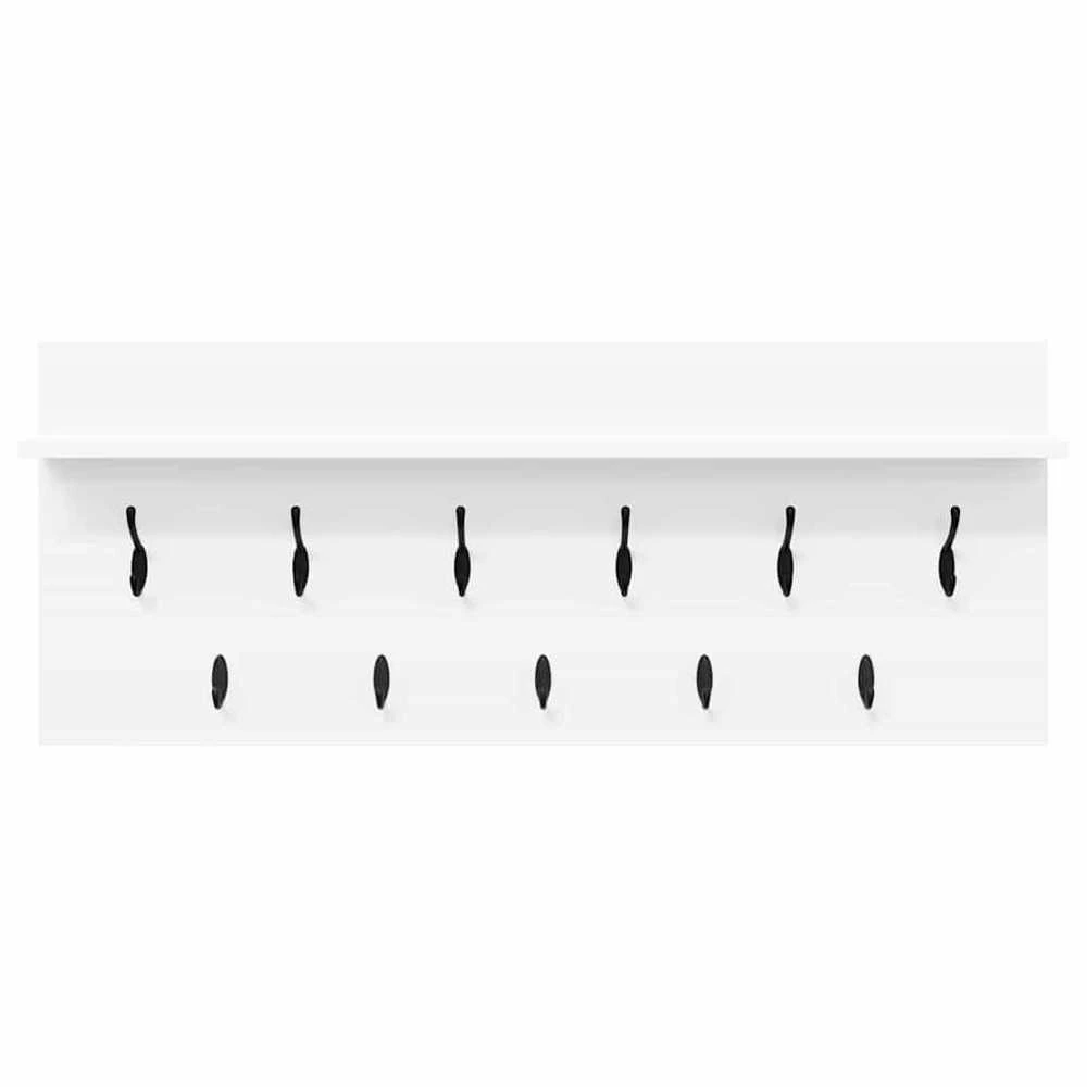 Prikabinamas paltas Sieninis Balta 100 x 40 x 12 cm