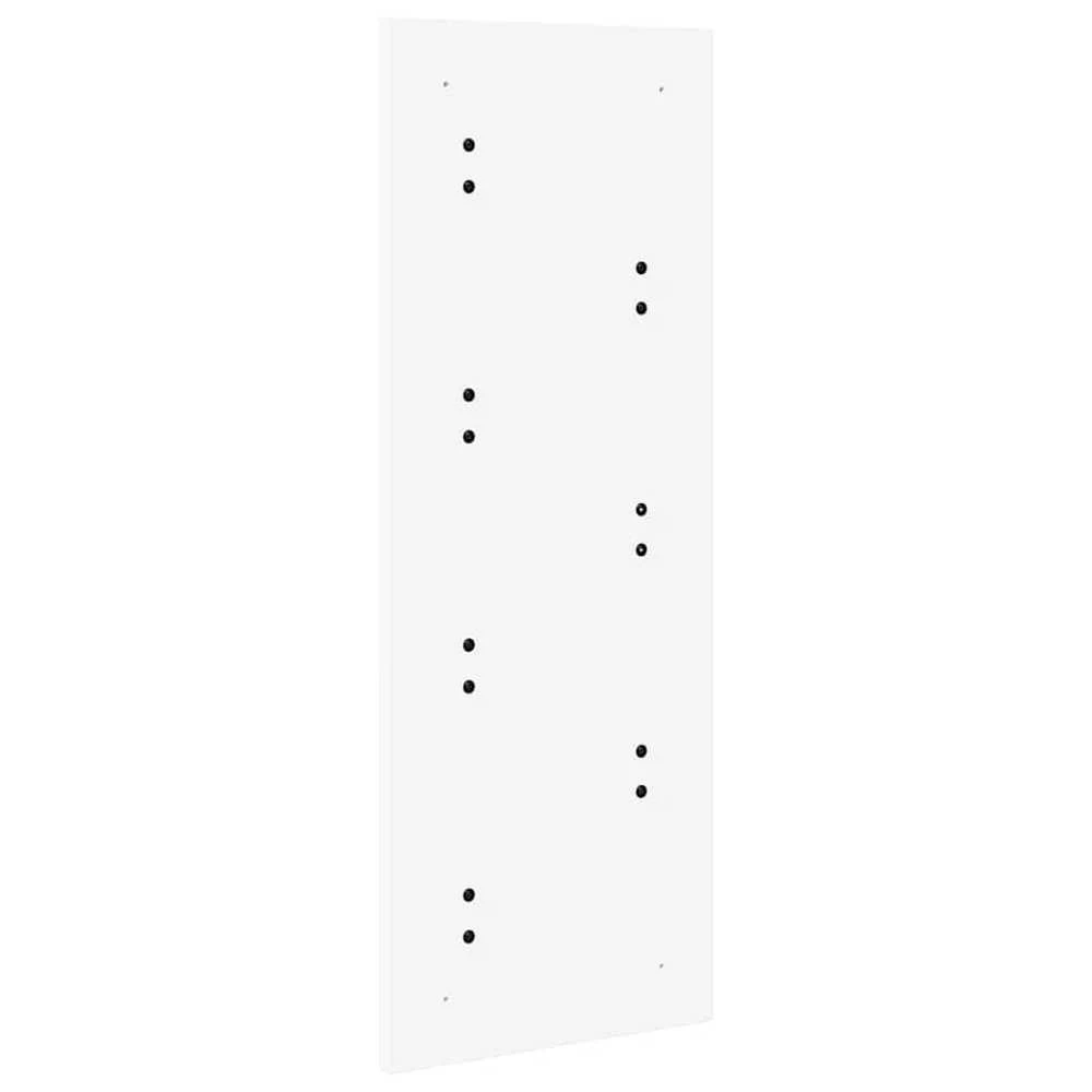 Prikabinamas paltas Sieninis Balta 30 x 1,5 x 80 cm