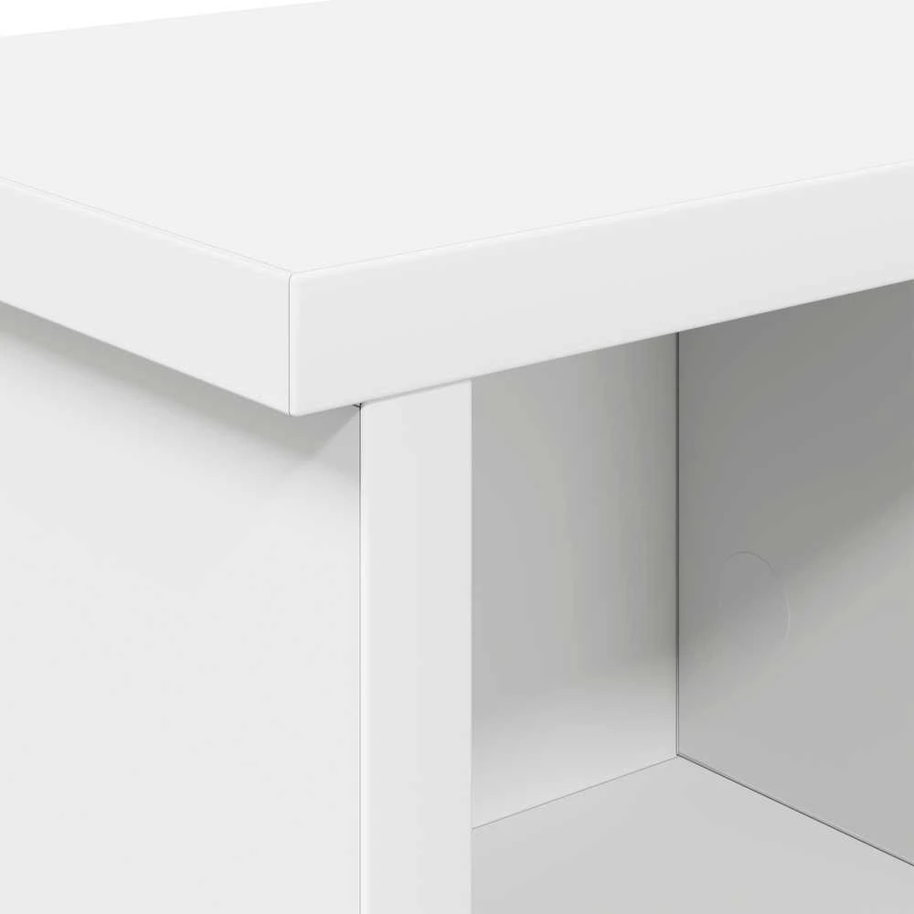 Prikabinamas paltas Sieninis Balta 50 x 16 x 26 cm