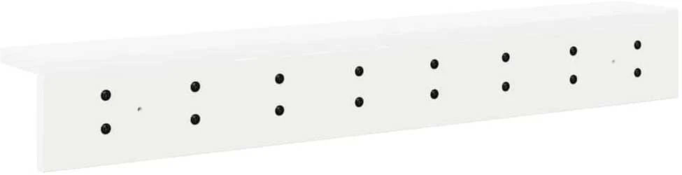 Prikabinamas paltas Sieninis Balta 80 x 10,5 x 10,5 cm
