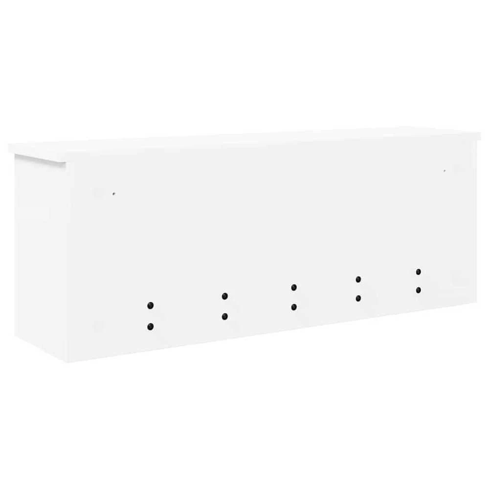 Prikabinamas paltas Sieninis Balta 80 x 20 x 30 cm