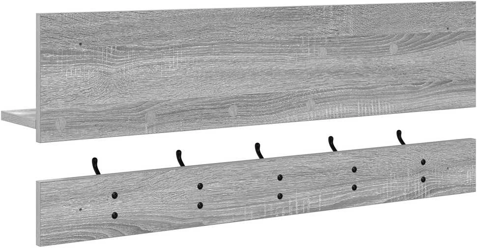 Prikabinamas paltas Sieninis Pilkas Sonoma 90 x 15 x 36 cm