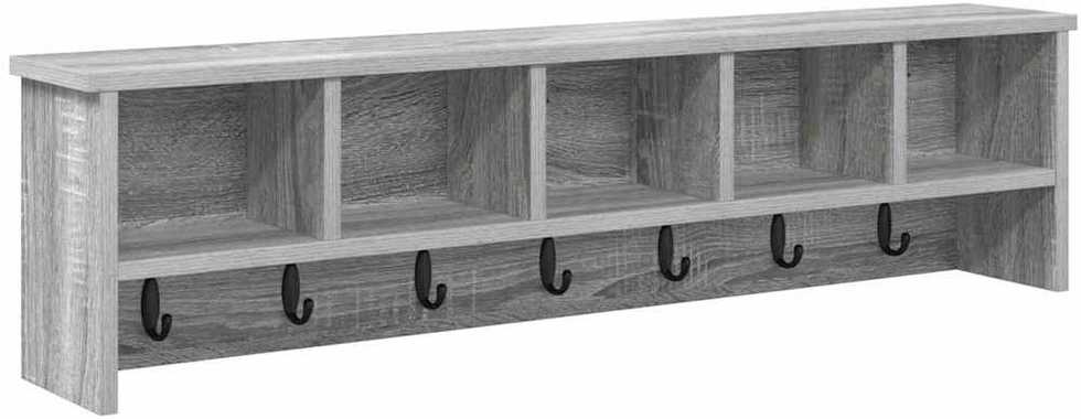Prikabinamas paltas Sieninis Pilkas Sonoma 100 x 16 x 26 cm