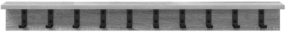 Prikabinamas paltas Sieninis Pilkas Sonoma 100 x 10,5 x 10,5 cm