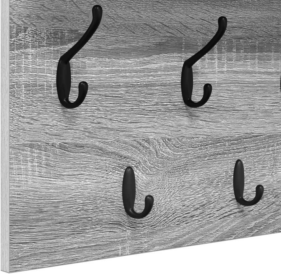 Prikabinamas paltas Sieninis Pilkas Sonoma 100 x 40 x 12 cm