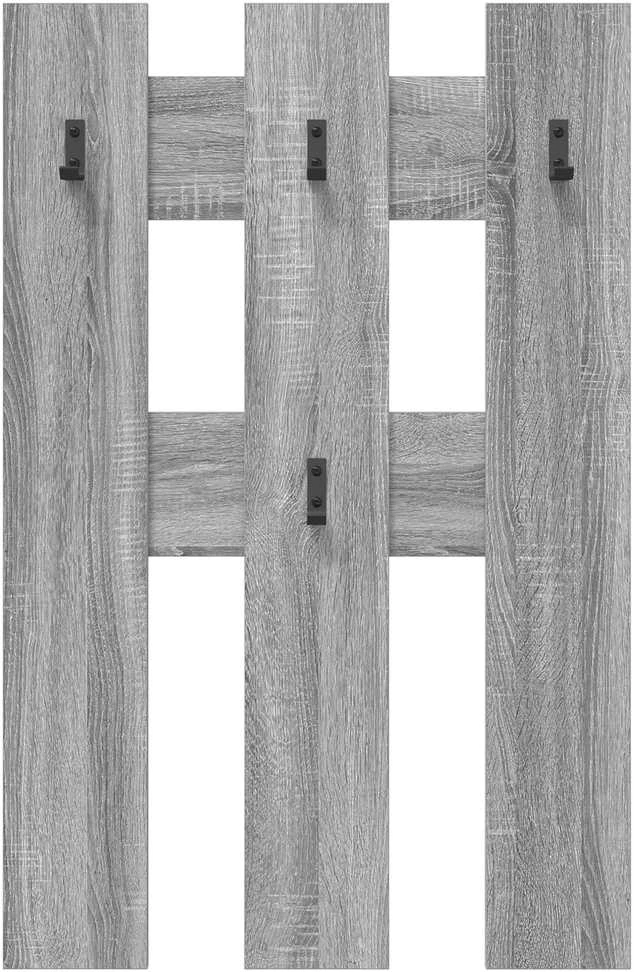 Prikabinamas paltas Sieninis Pilkas Sonoma 65 x 3 x 100 cm