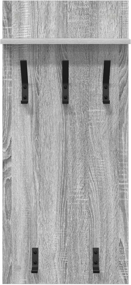 Prikabinamas paltas Sieninis Pilkas Sonoma 40 x 10 x 90 cm