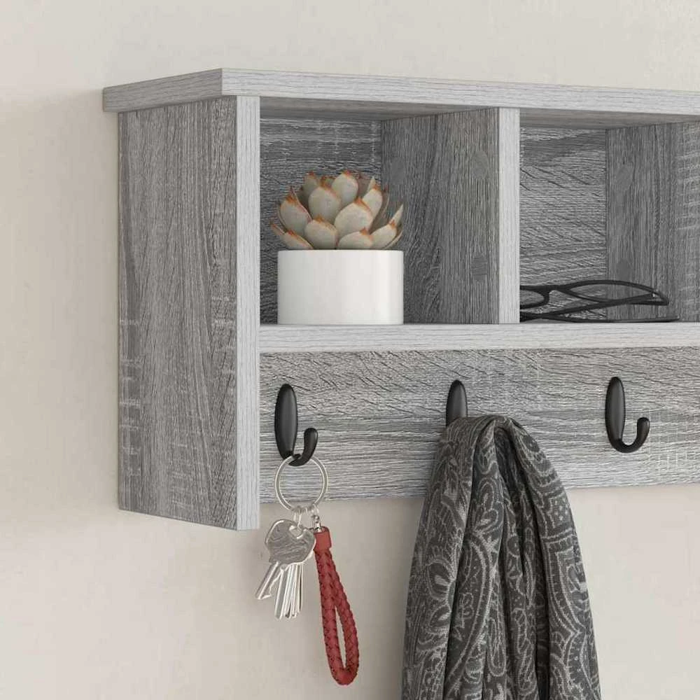 Prikabinamas paltas Sieninis Pilkas Sonoma 75 x 16 x 26 cm