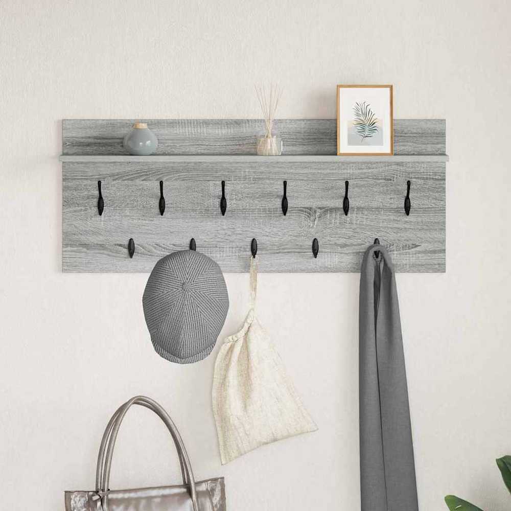 Prikabinamas paltas Sieninis Pilkas Sonoma 100 x 40 x 12 cm