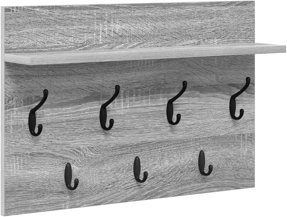 Prikabinamas paltas Sieninis Pilkas Sonoma 60 x 40 x 12 cm