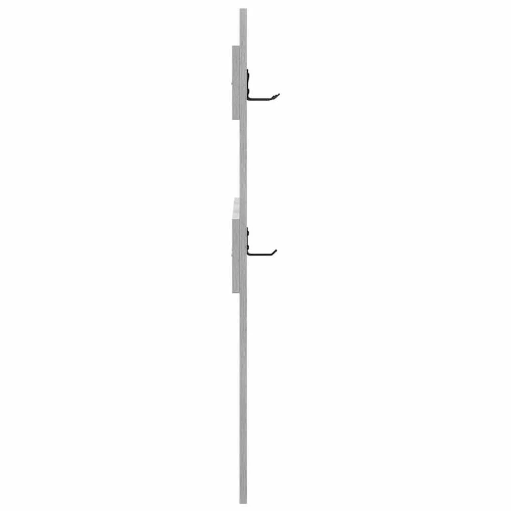 Prikabinamas paltas Sieninis Pilkas Sonoma 65 x 3 x 100 cm