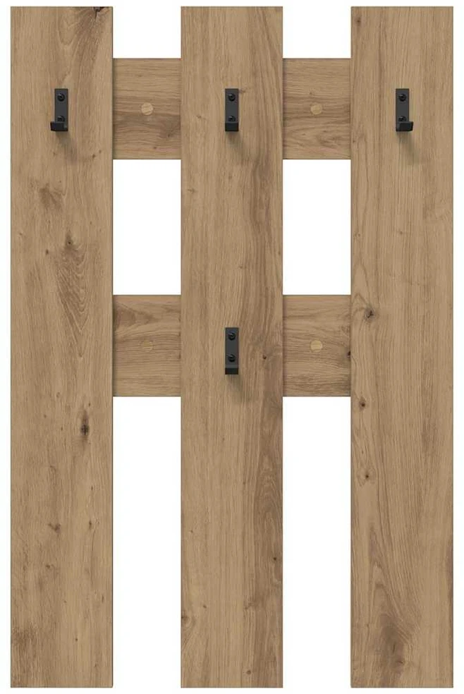 Prikabinamas paltas Sieninis Amatininkų ąžuolas 65 x 3 x 100 cm