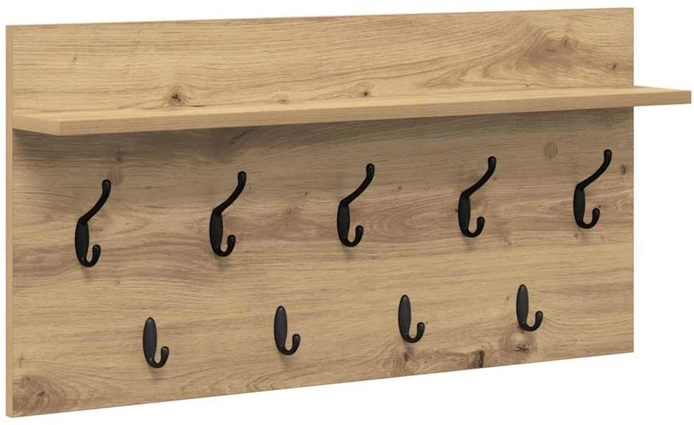 Prikabinamas paltas Sieninis Amatininkų ąžuolas 80 x 40 x 12 cm