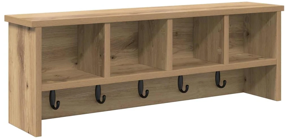 Prikabinamas paltas Sieninis Amatininkų ąžuolas 75 x 16 x 26 cm