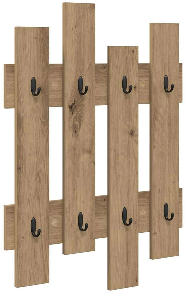 Prikabinamas paltas Sieninis Amatininkų ąžuolas 60 x 3 x 82 cm
