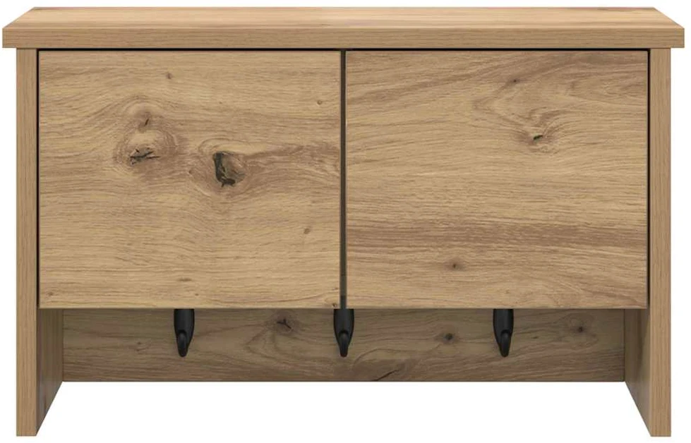 Prikabinamas paltas Sieninis Amatininkų ąžuolas 50 x 20 x 30 cm