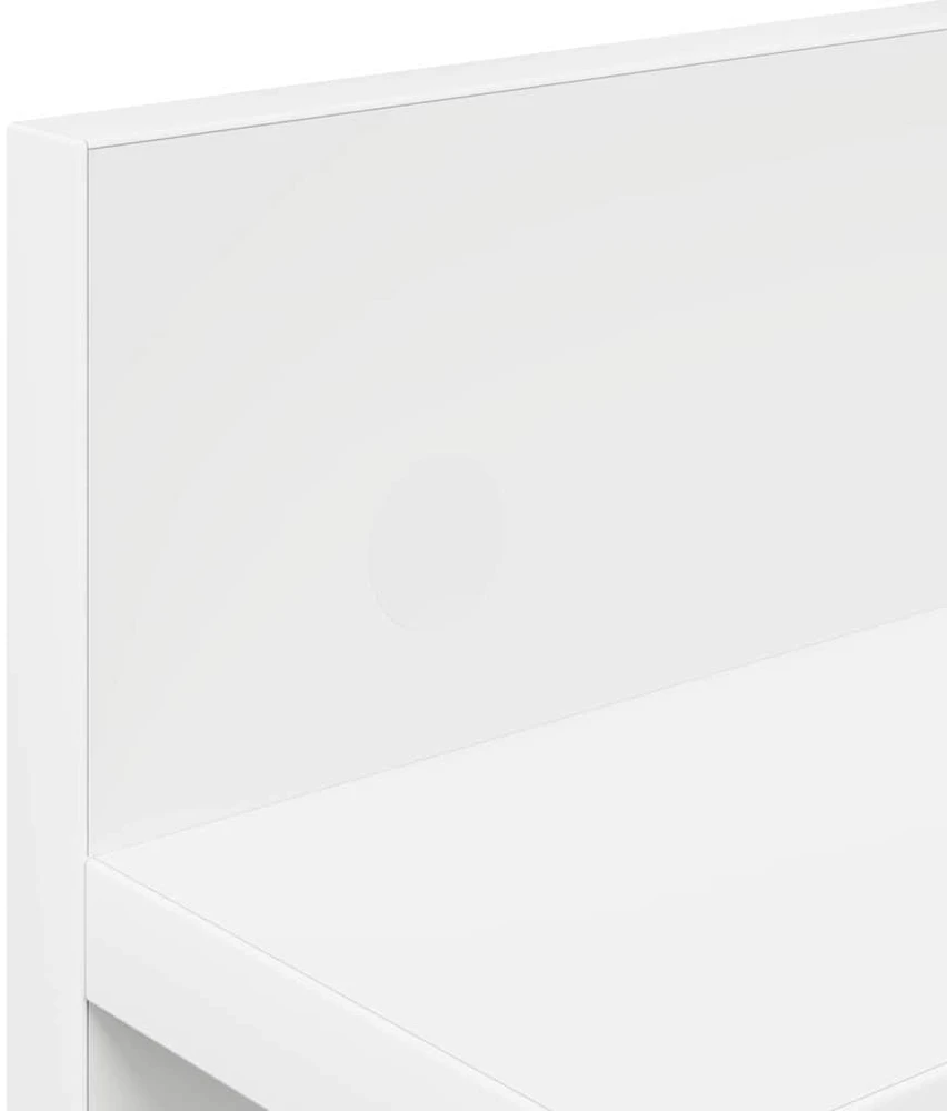 Prikabinamas paltas Sieninis Balta 40 x 10,5 x 18 cm