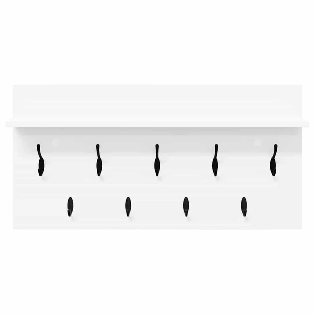 Prikabinamas paltas Sieninis Balta 80 x 40 x 12 cm