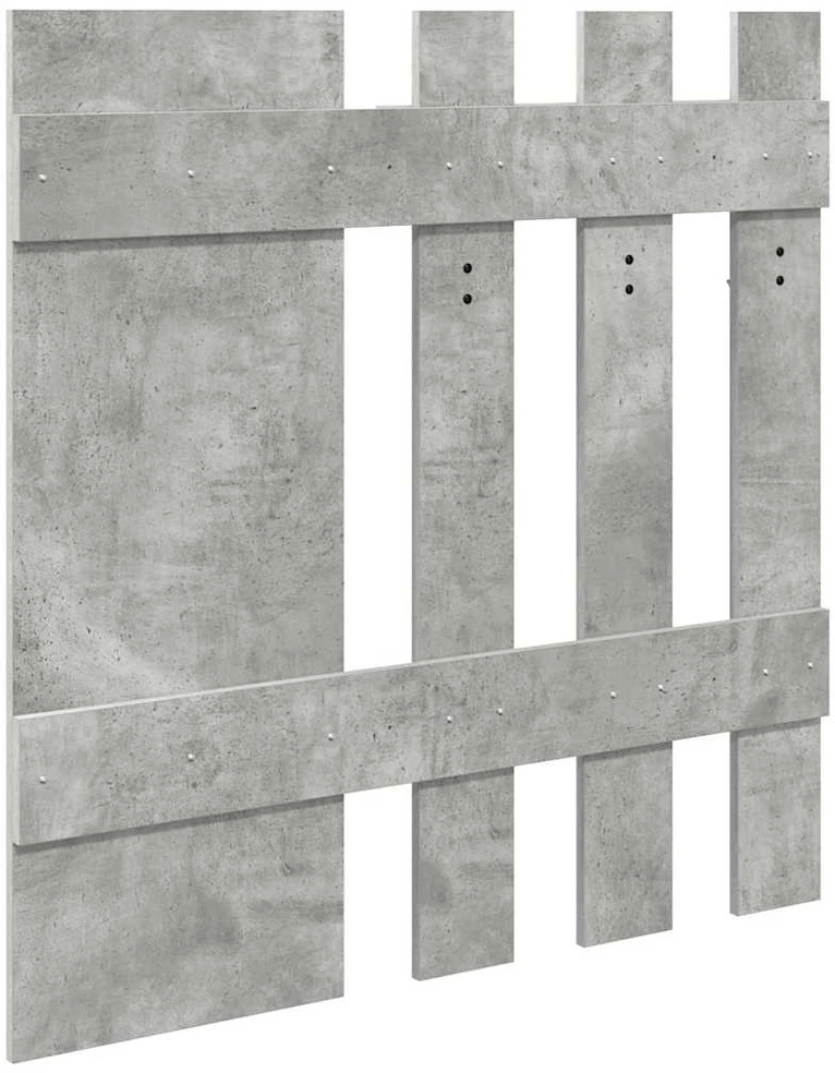 Prikabinamas paltas Sieninis Betono pilka 100 x 10 x 100 cm