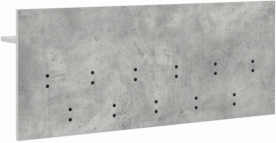 Prikabinamas paltas Sieninis Betono pilka 100 x 40 x 12 cm