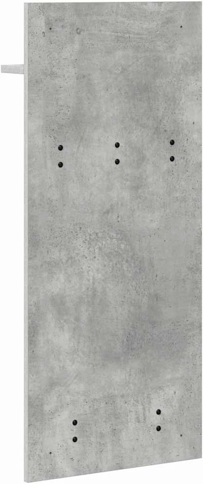 Prikabinamas paltas Sieninis Betono pilka 40 x 10 x 90 cm