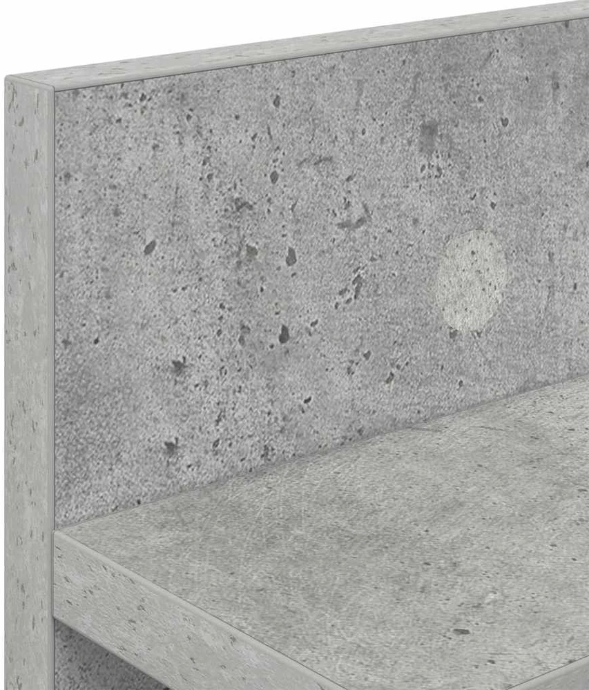 Prikabinamas paltas Sieninis Betono pilka 80 x 10,5 x 18 cm