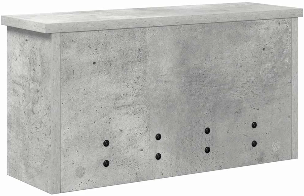 Prikabinamas paltas Sieninis Betono pilka 50 x 16 x 26 cm