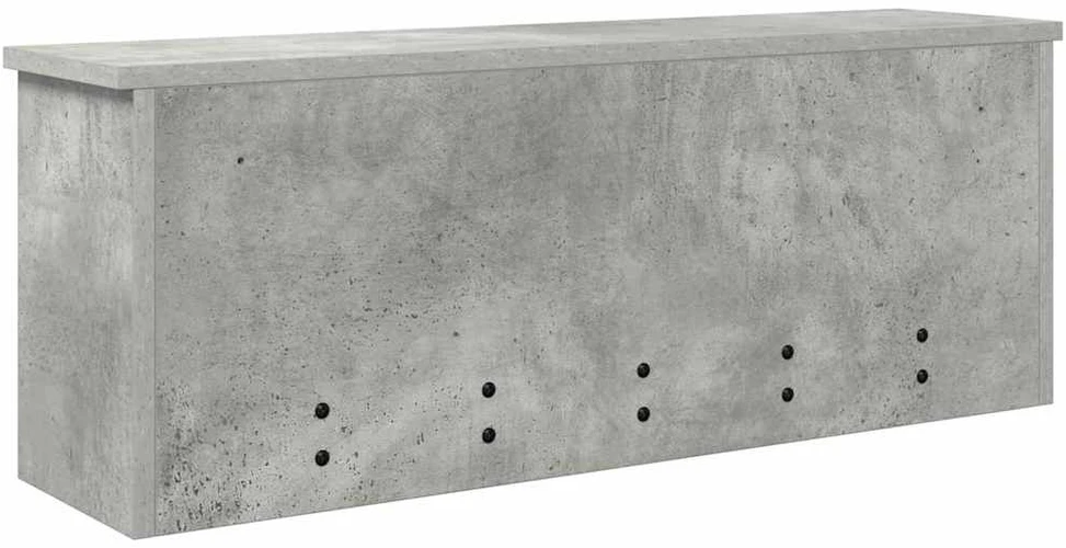 Prikabinamas paltas Sieninis Betono pilka 80 x 20 x 30 cm