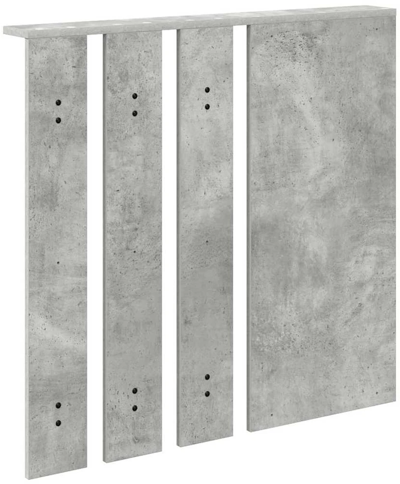Prikabinamas paltas Sieninis Betono pilka 84 x 10 x 80 cm