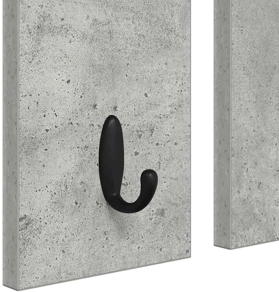 Prikabinamas paltas Sieninis Betono pilka 84 x 10 x 80 cm