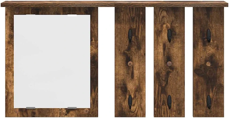 Prikabinamas paltas Sieninis Dūminio ąžuolo 85 x 10 x 45 cm