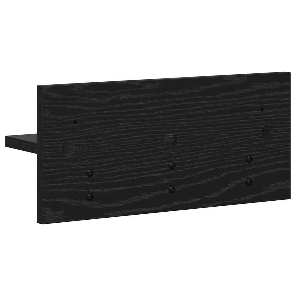 Prikabinamas paltas Sieninis Juodas ąžuolas 40 x 10,5 x 18 cm