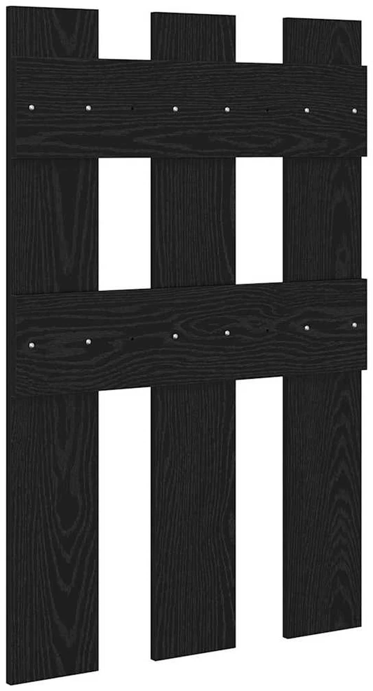 Prikabinamas paltas Sieninis Juodas ąžuolas 65 x 3 x 100 cm