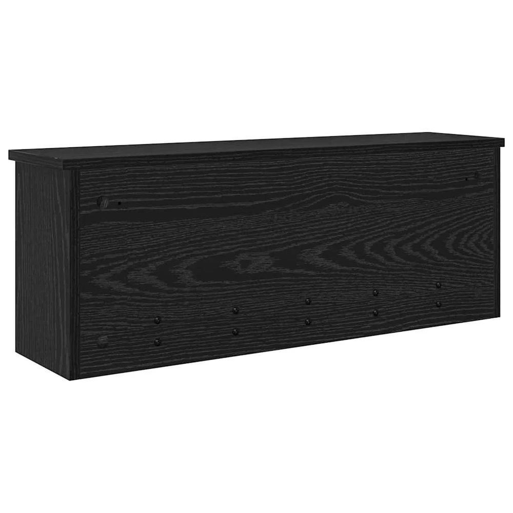 Prikabinamas paltas Sieninis Juodas ąžuolas 80 x 20 x 30 cm