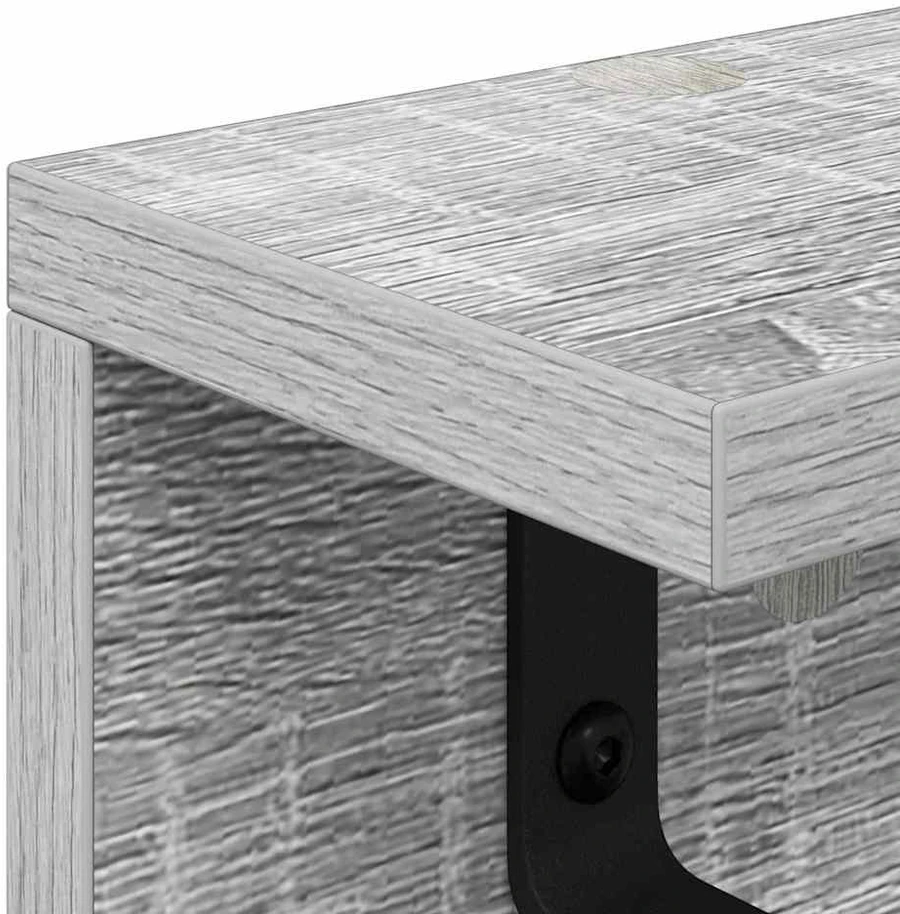 Prikabinamas paltas Sieninis Pilkas Sonoma 40 x 10,5 x 10,5 cm