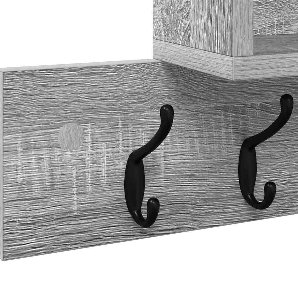 Prikabinamas paltas Sieninis Pilkas Sonoma 100 x 12 x 43,5 cm