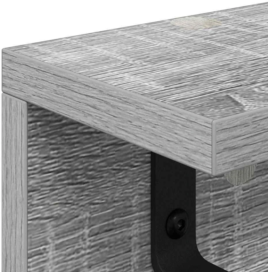 Prikabinamas paltas Sieninis Pilkas Sonoma 100 x 10,5 x 10,5 cm