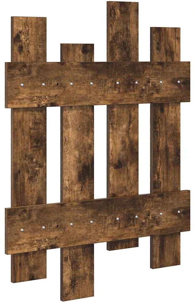Prikabinamas paltas Sieninis Rūkyta ąžuolas 60 x 3 x 82 cm