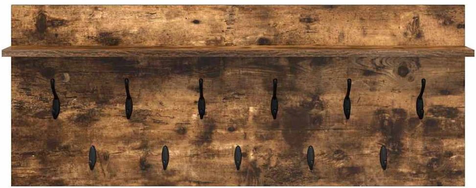 Prikabinamas paltas Sieninis Rūkyta ąžuolas 100 x 40 x 12 cm