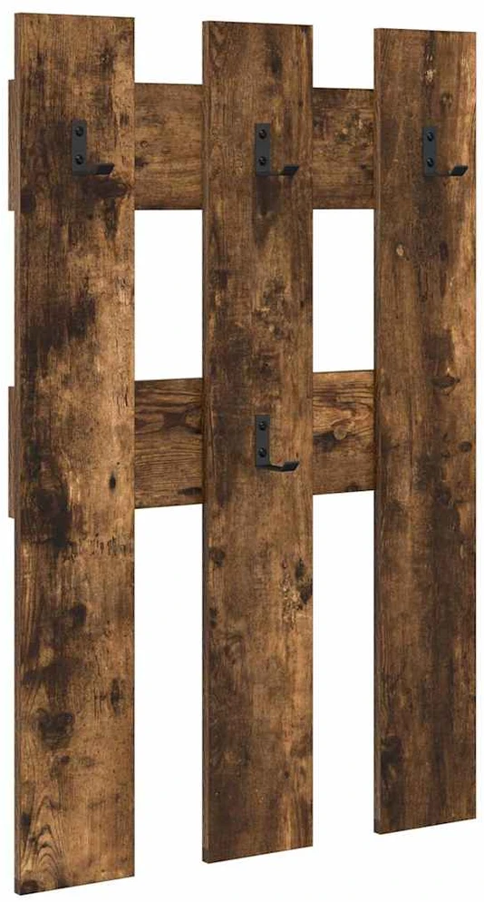 Prikabinamas paltas Sieninis Rūkyta ąžuolas 65 x 3 x 100 cm